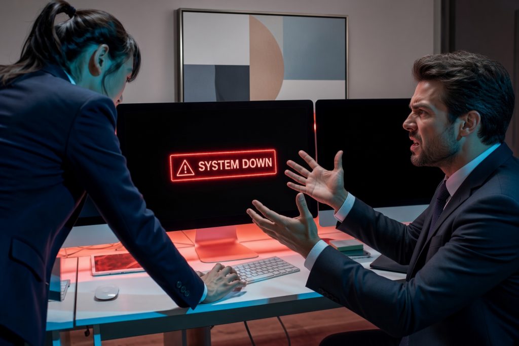 What Happens If My Firm's Document Management System Goes Down?